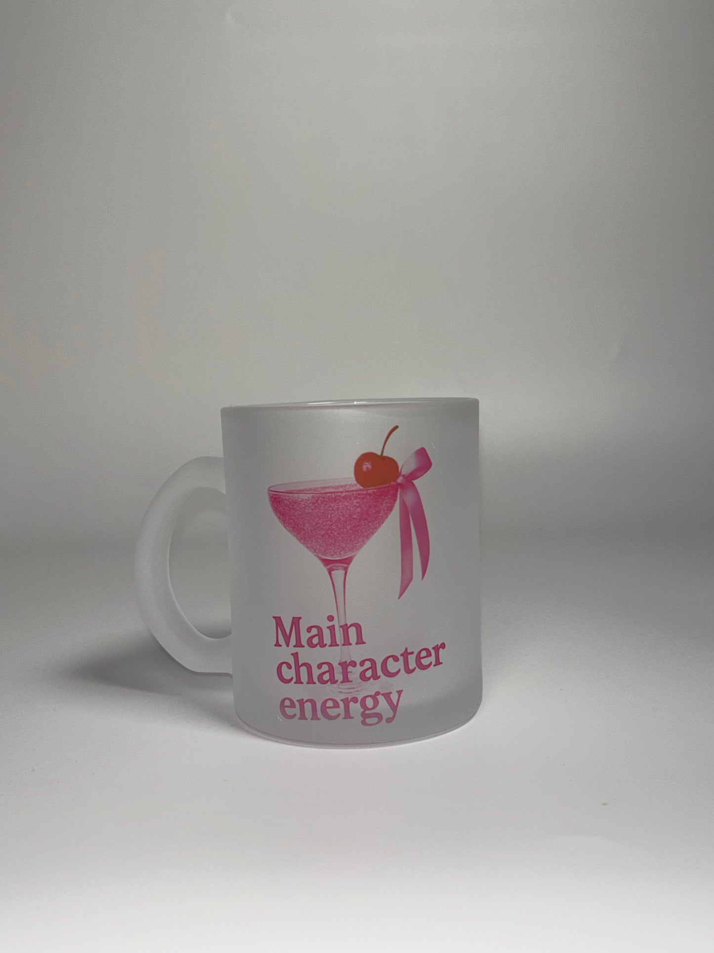“Main Character Energy” Frosted Mug – 11oz