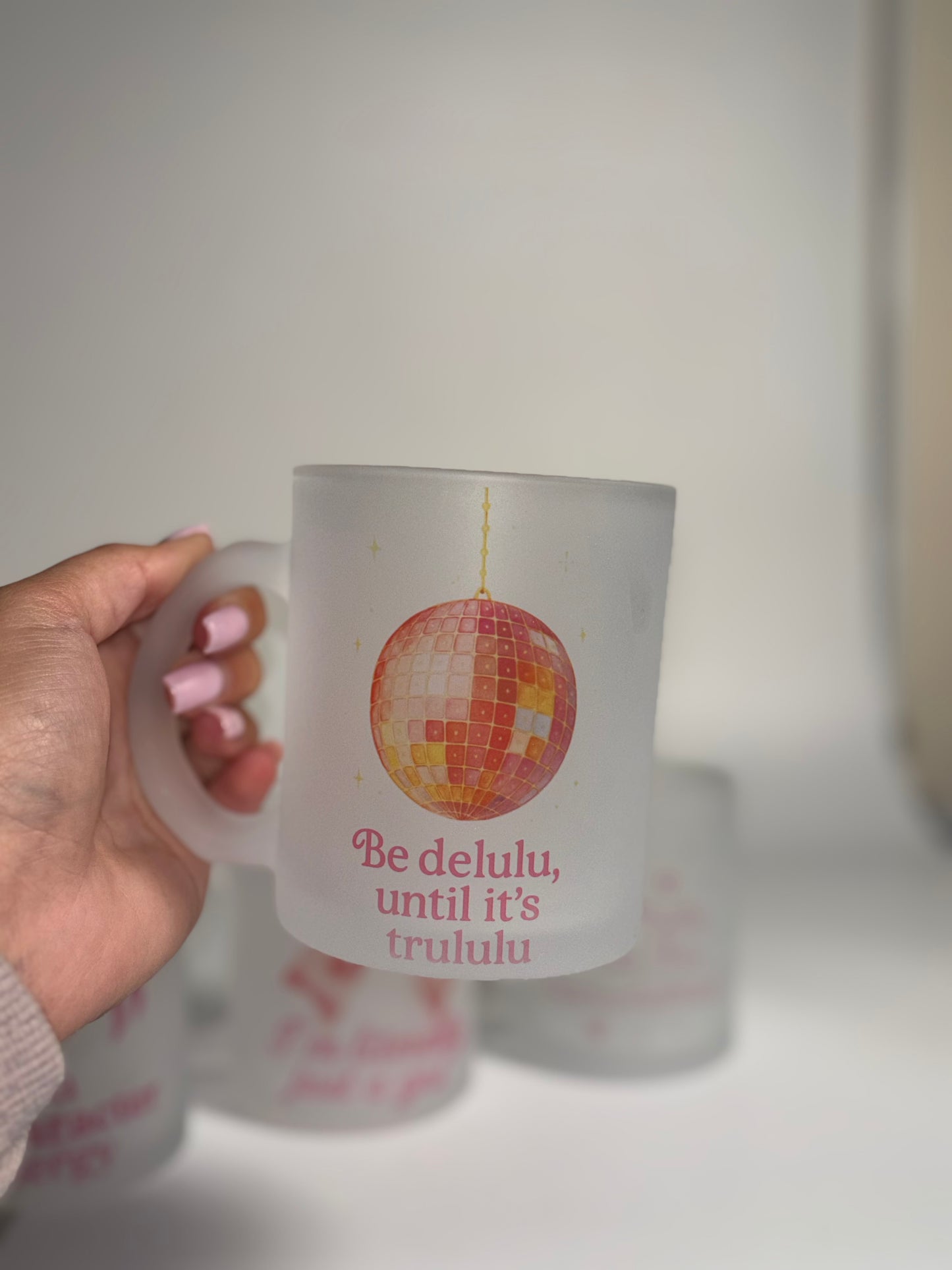 “Be delulu, until it’s trululu”, 11oz Frosted Mug