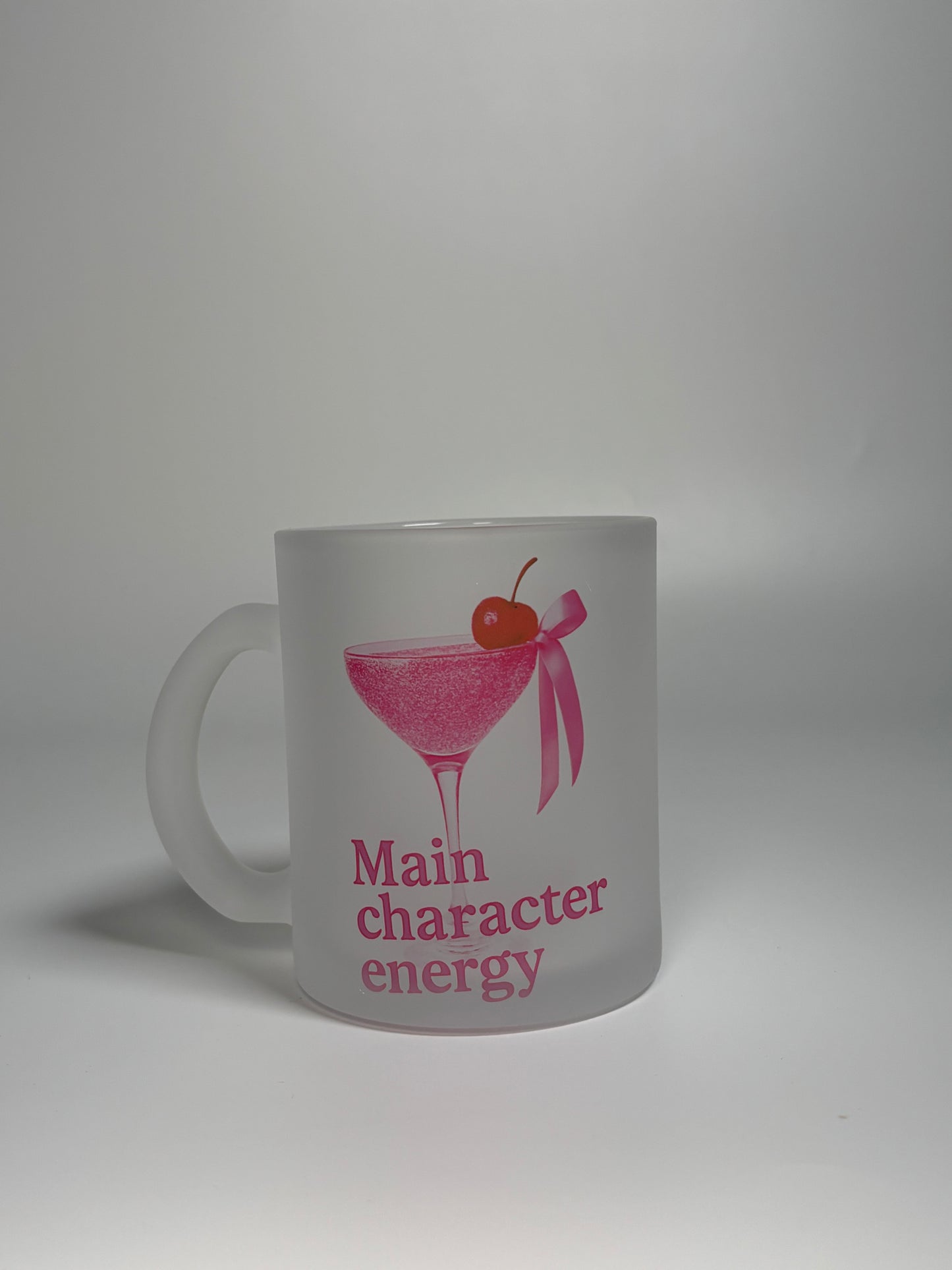 “Main Character Energy” Frosted Mug – 11oz