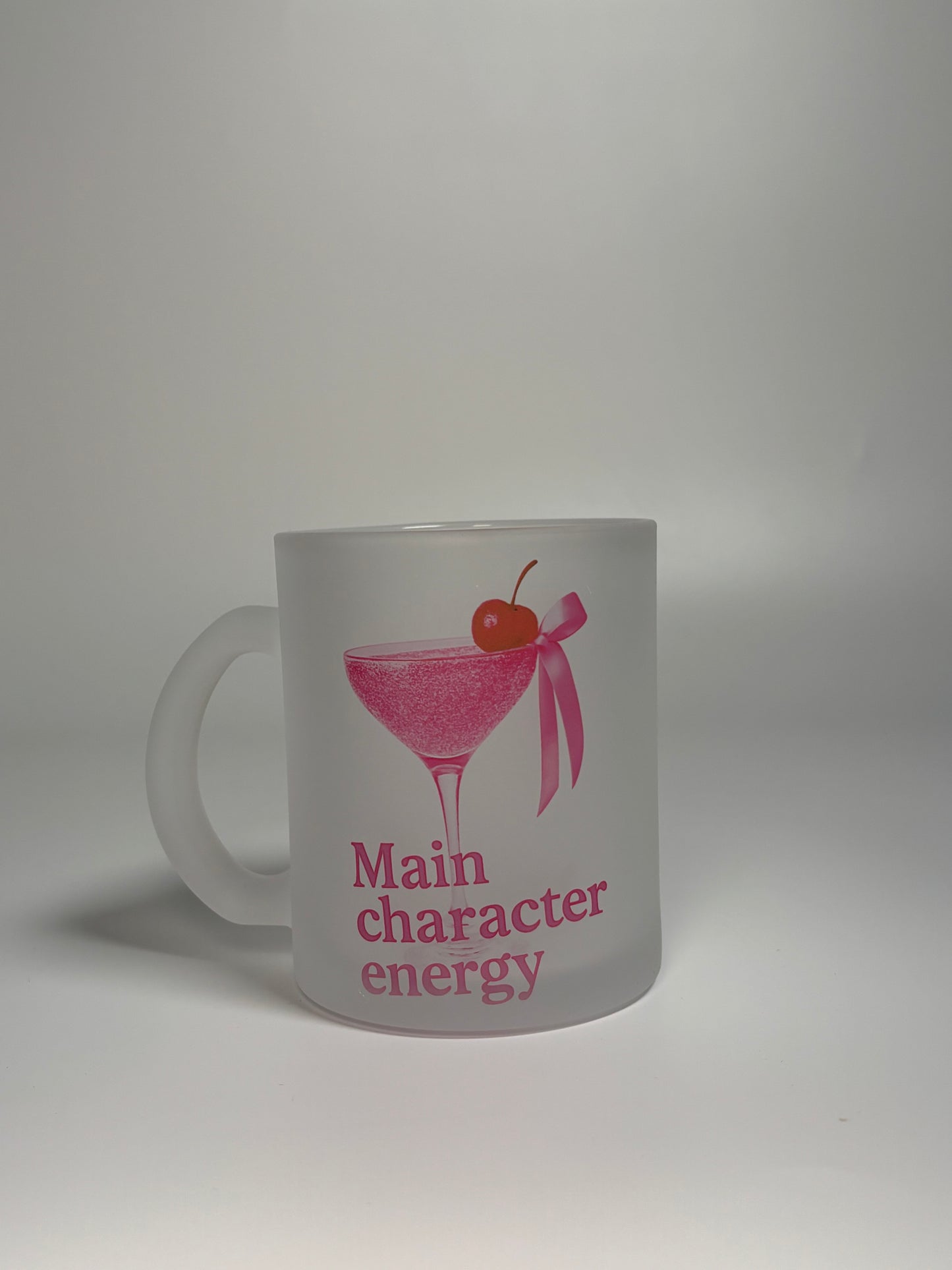 “Main Character Energy” Frosted Mug – 11oz
