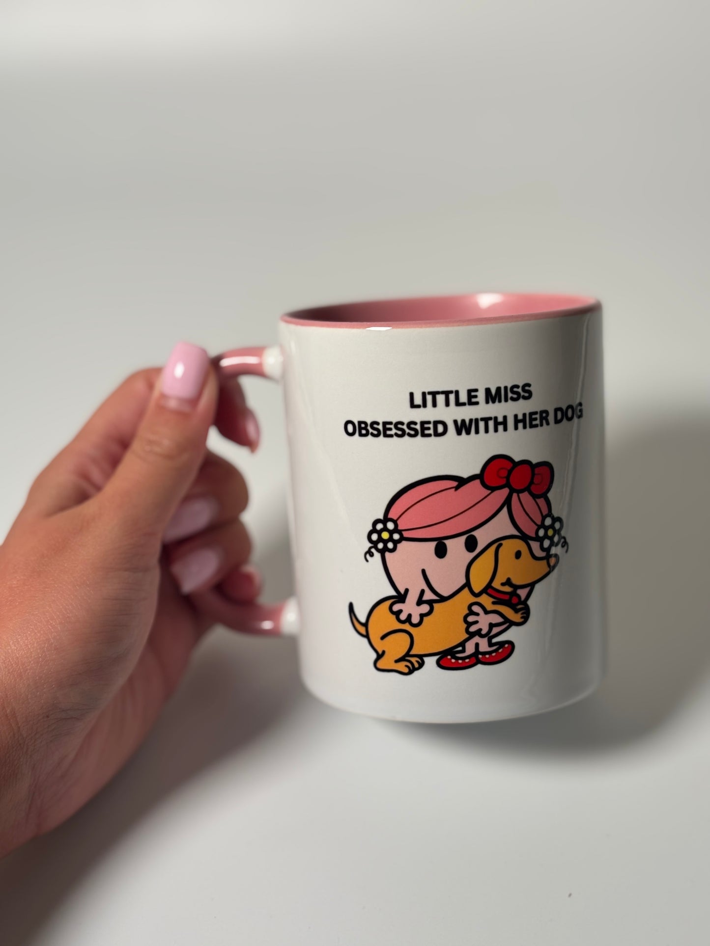 Little Miss ‘Obsessed with her dog’ Mug