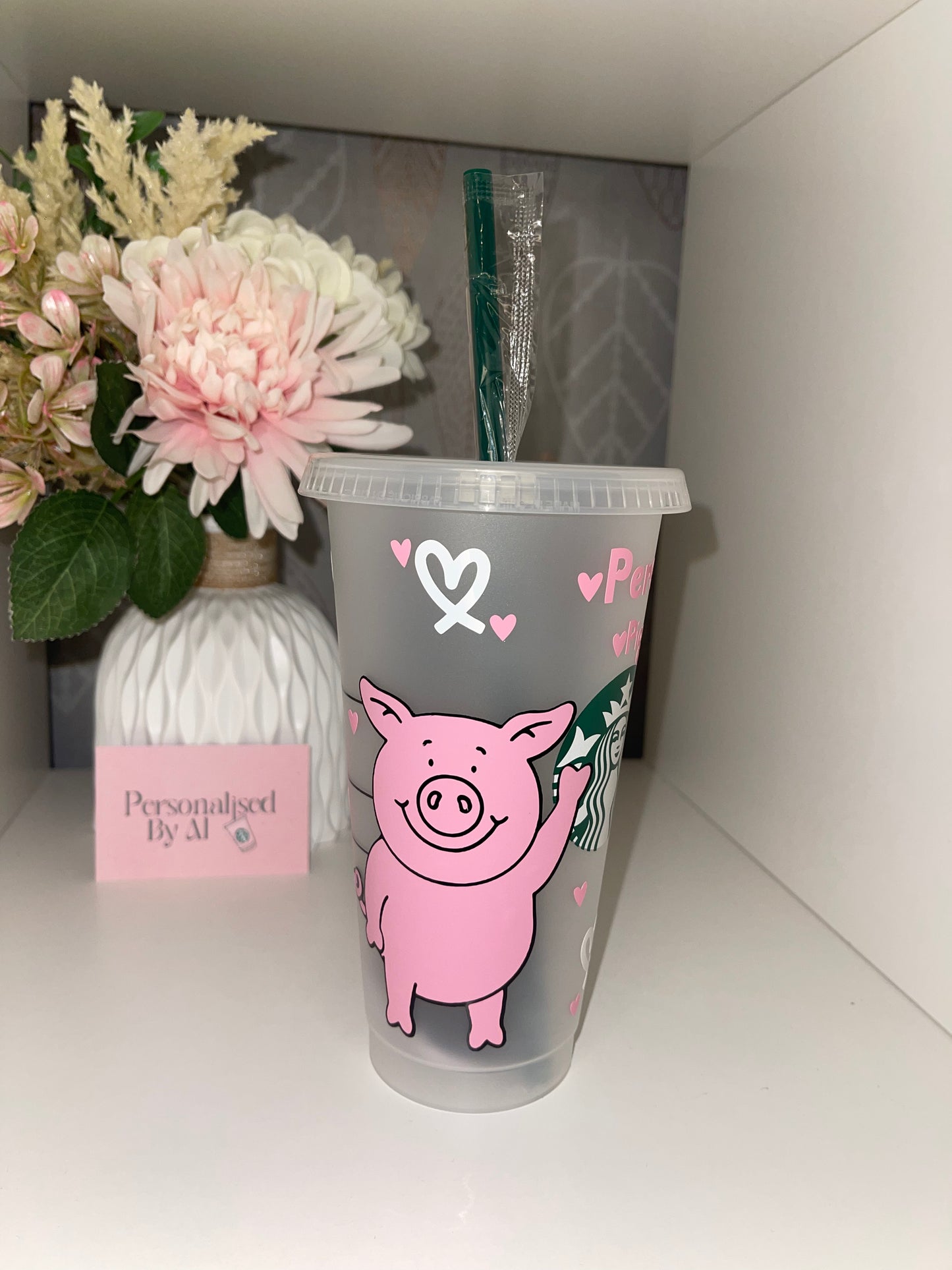 Personalised Starbucks Cup – Percy-Inspired Design