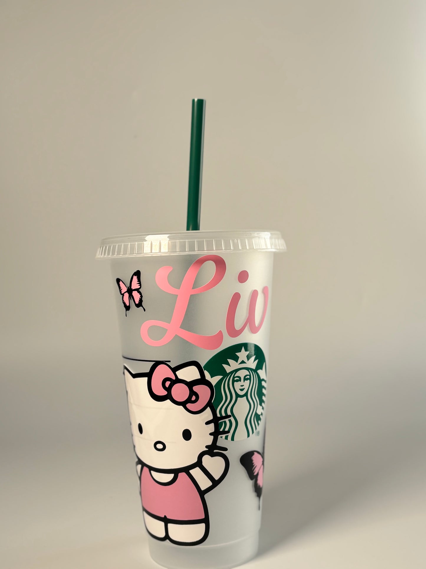Personalised Hello Kitty Starbucks Cup