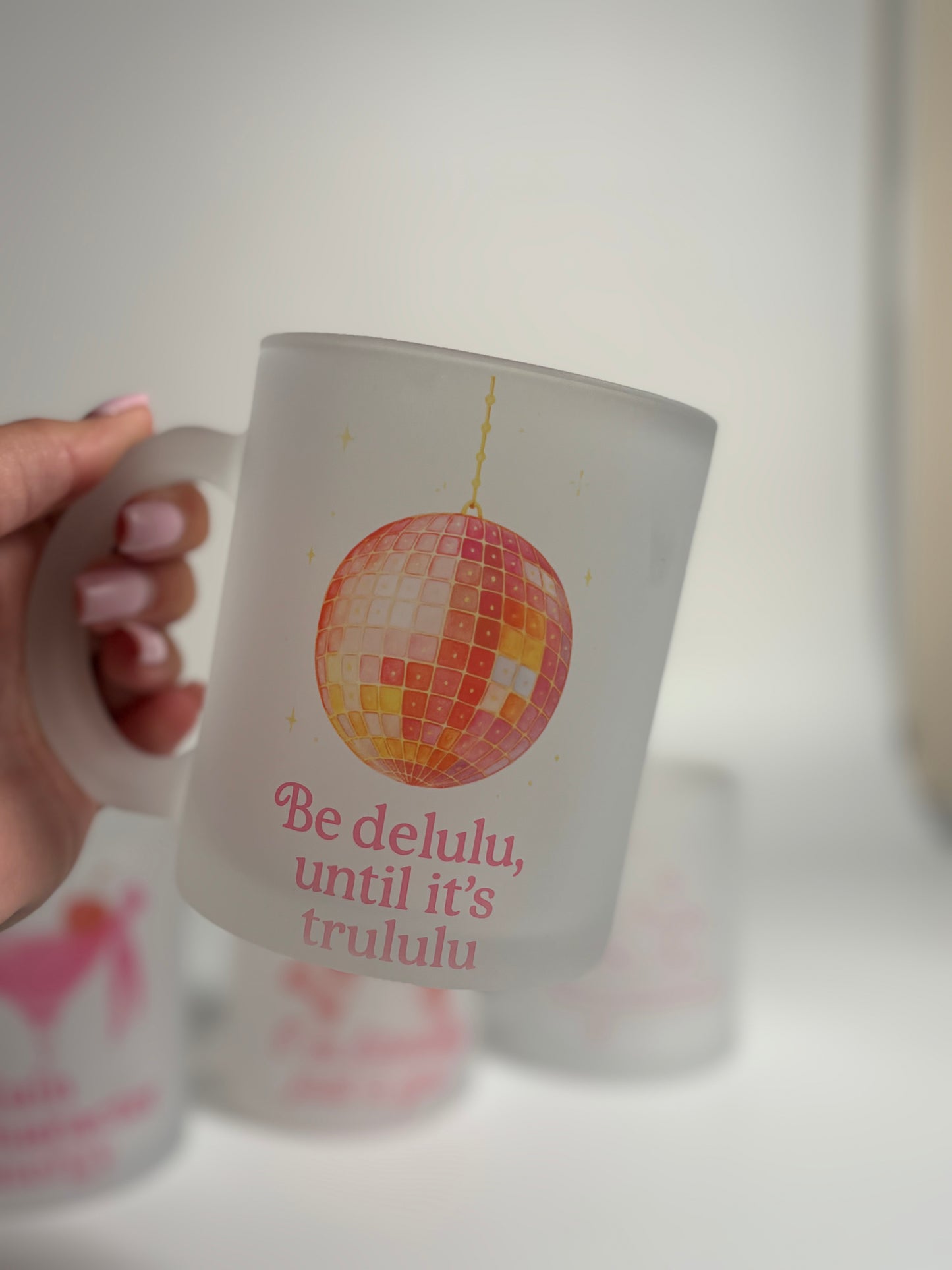 “Be delulu, until it’s trululu”, 11oz Frosted Mug