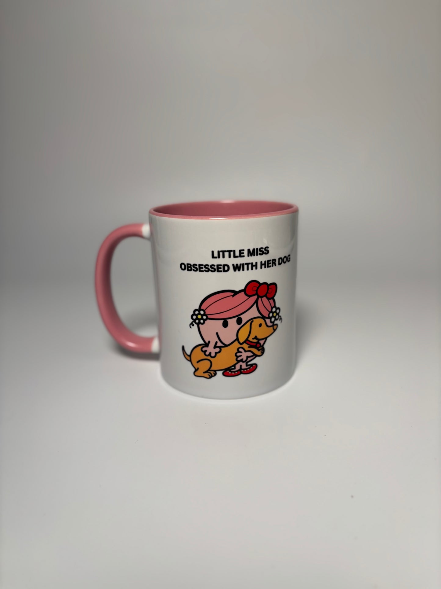 Little Miss ‘Obsessed with her dog’ Mug