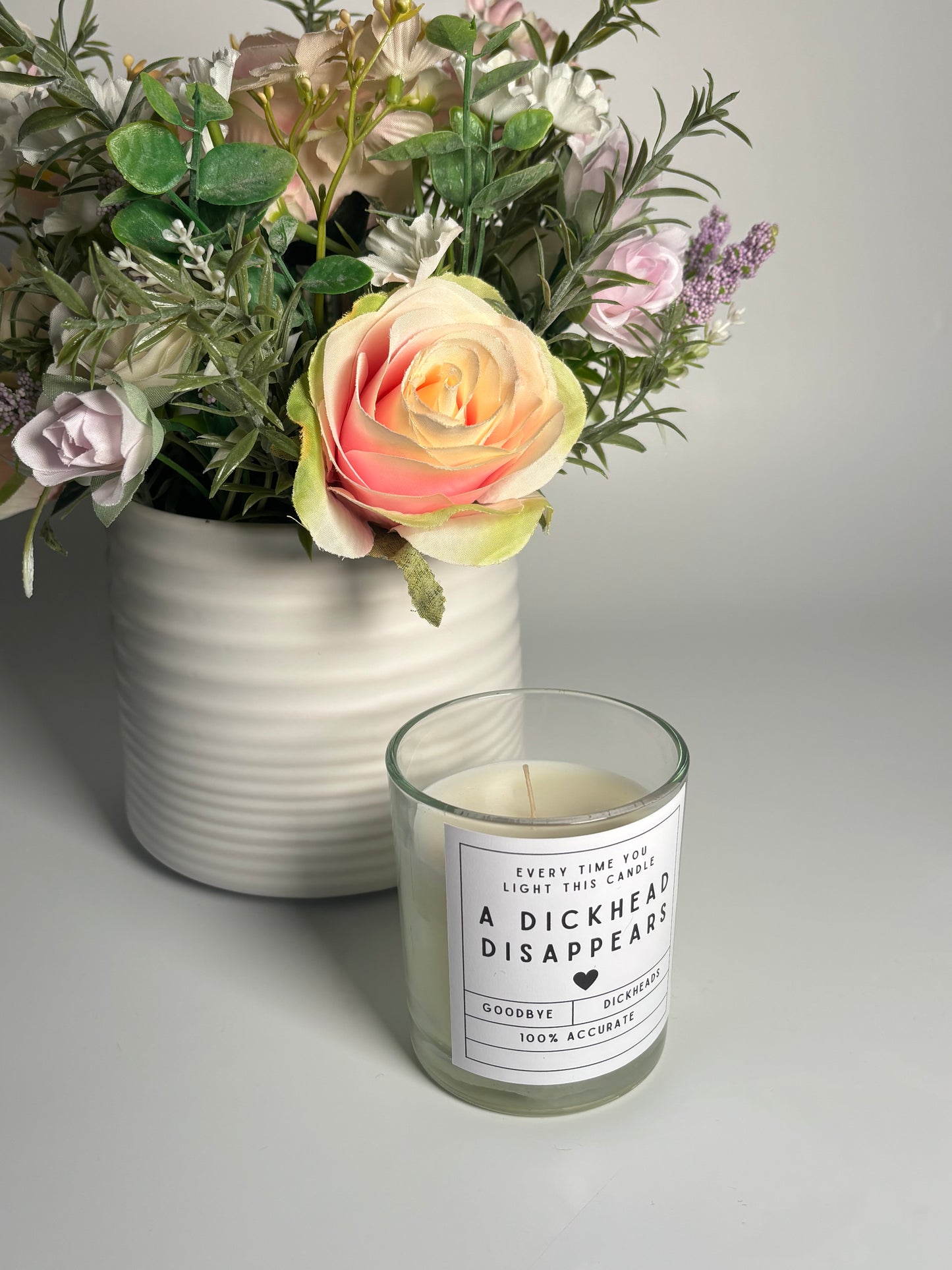 A D’head Disappears Candle