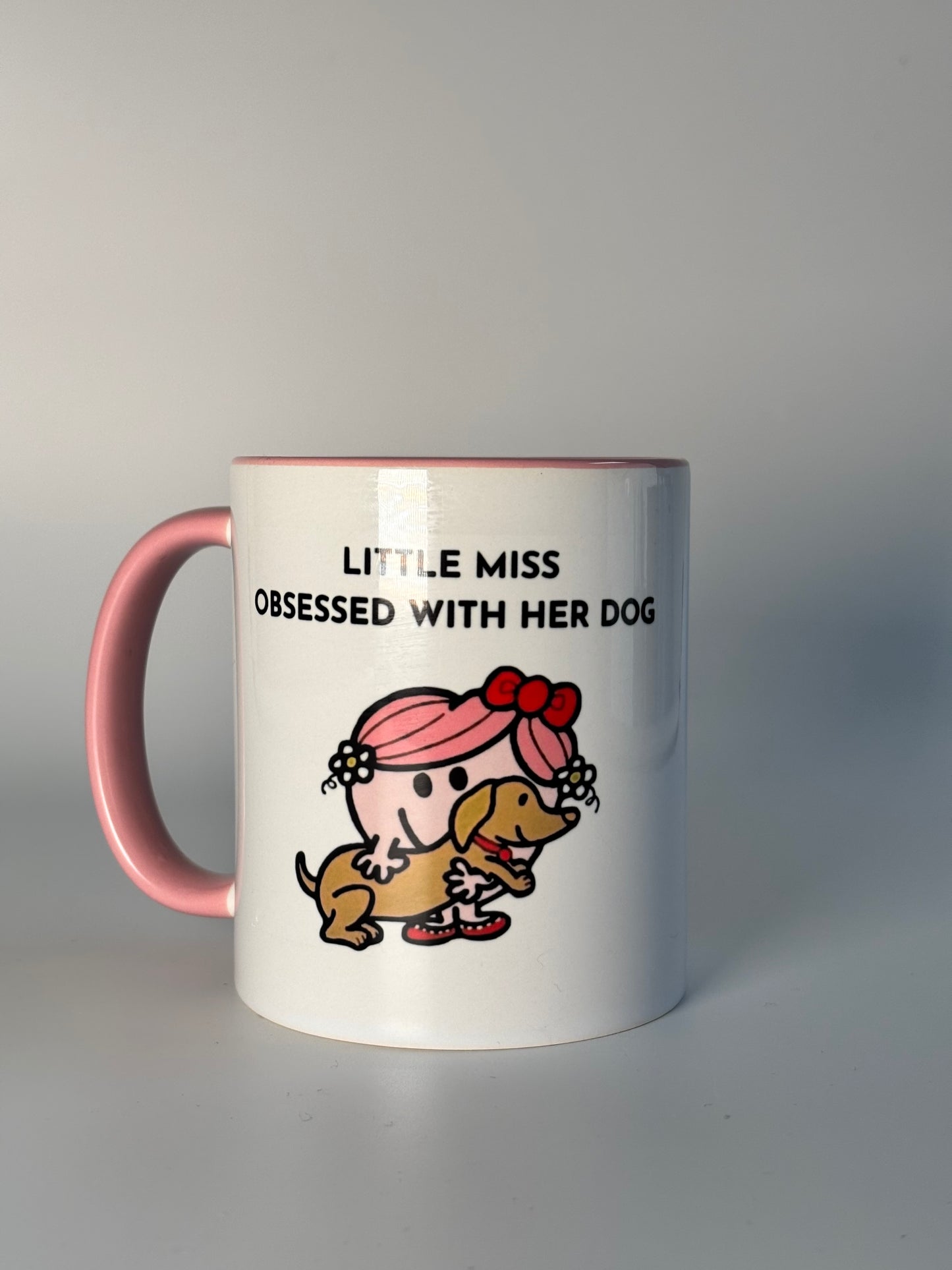 Little Miss ‘Obsessed with her dog’ Mug