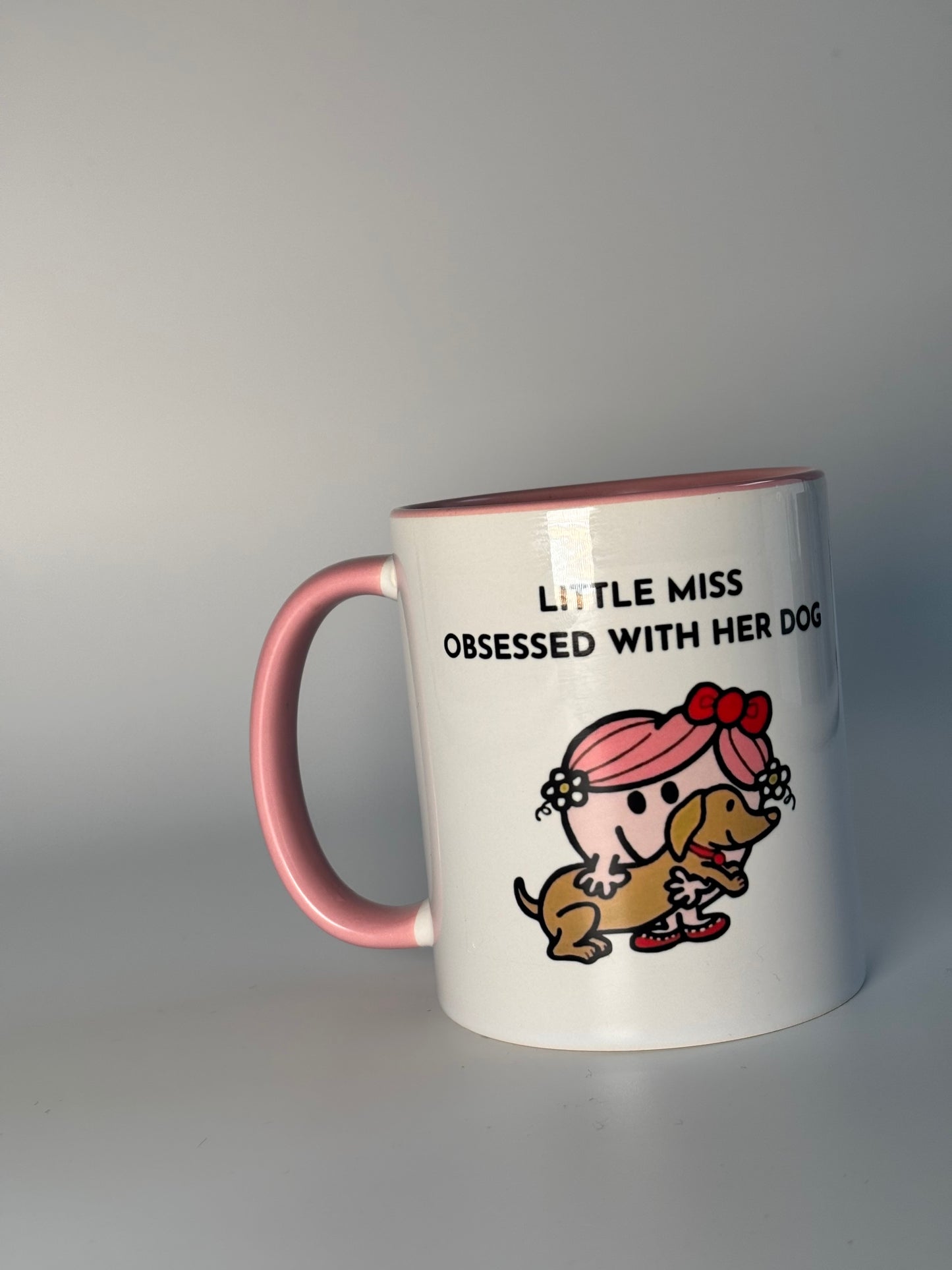 Little Miss ‘Obsessed with her dog’ Mug