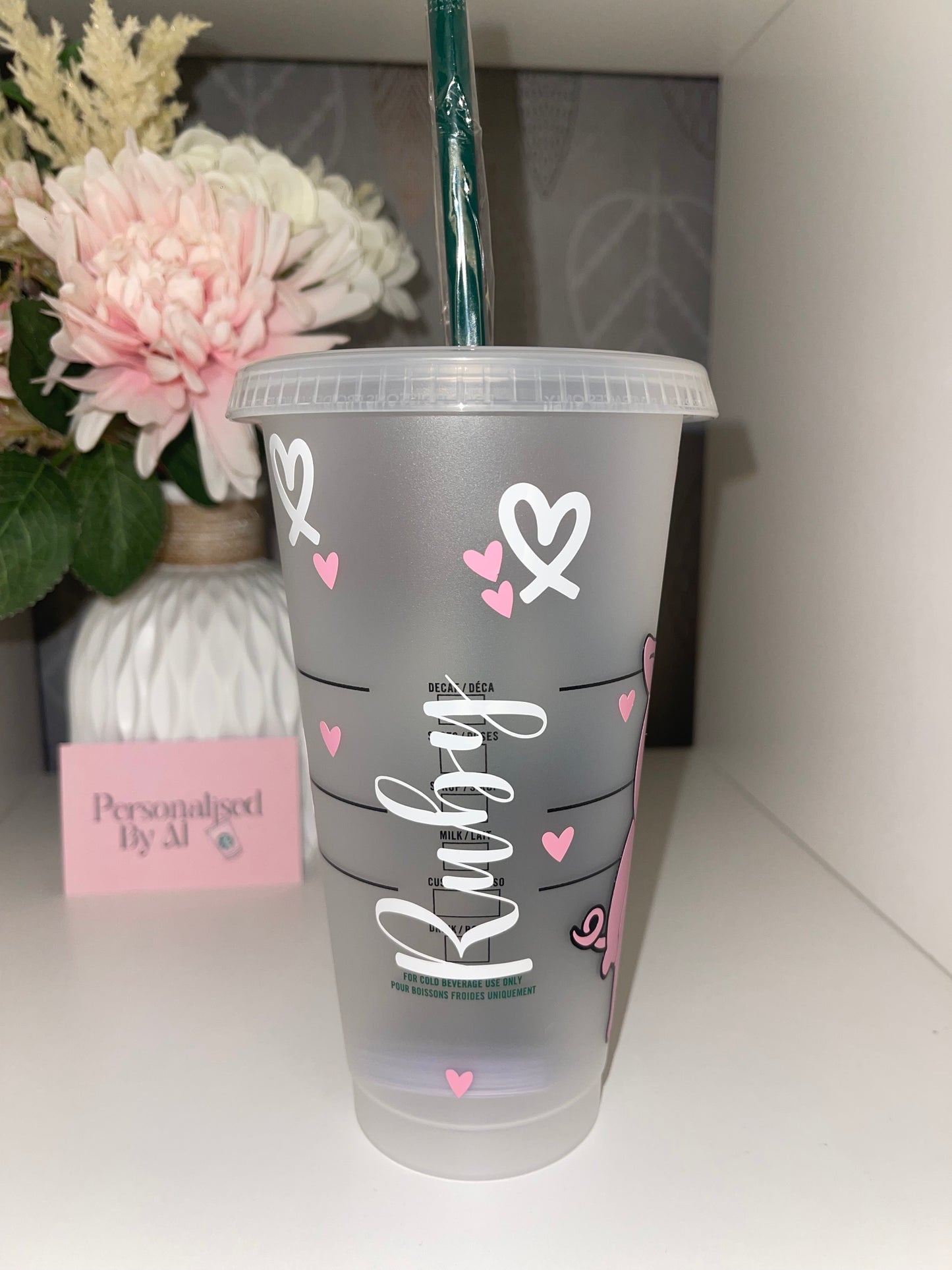 Personalised Starbucks Cup – Percy-Inspired Design