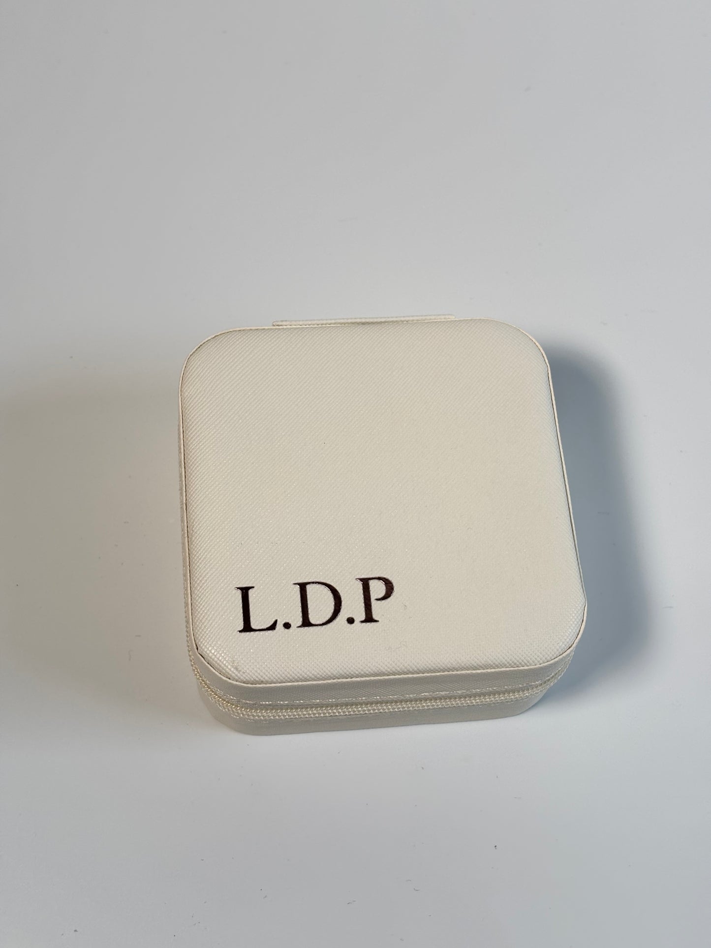 Personalised Mini Travel Jewellery Box