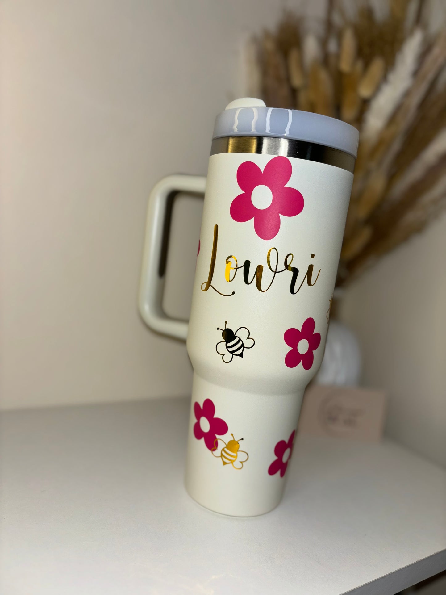 Flowers & Bees Tumbler, 40oz