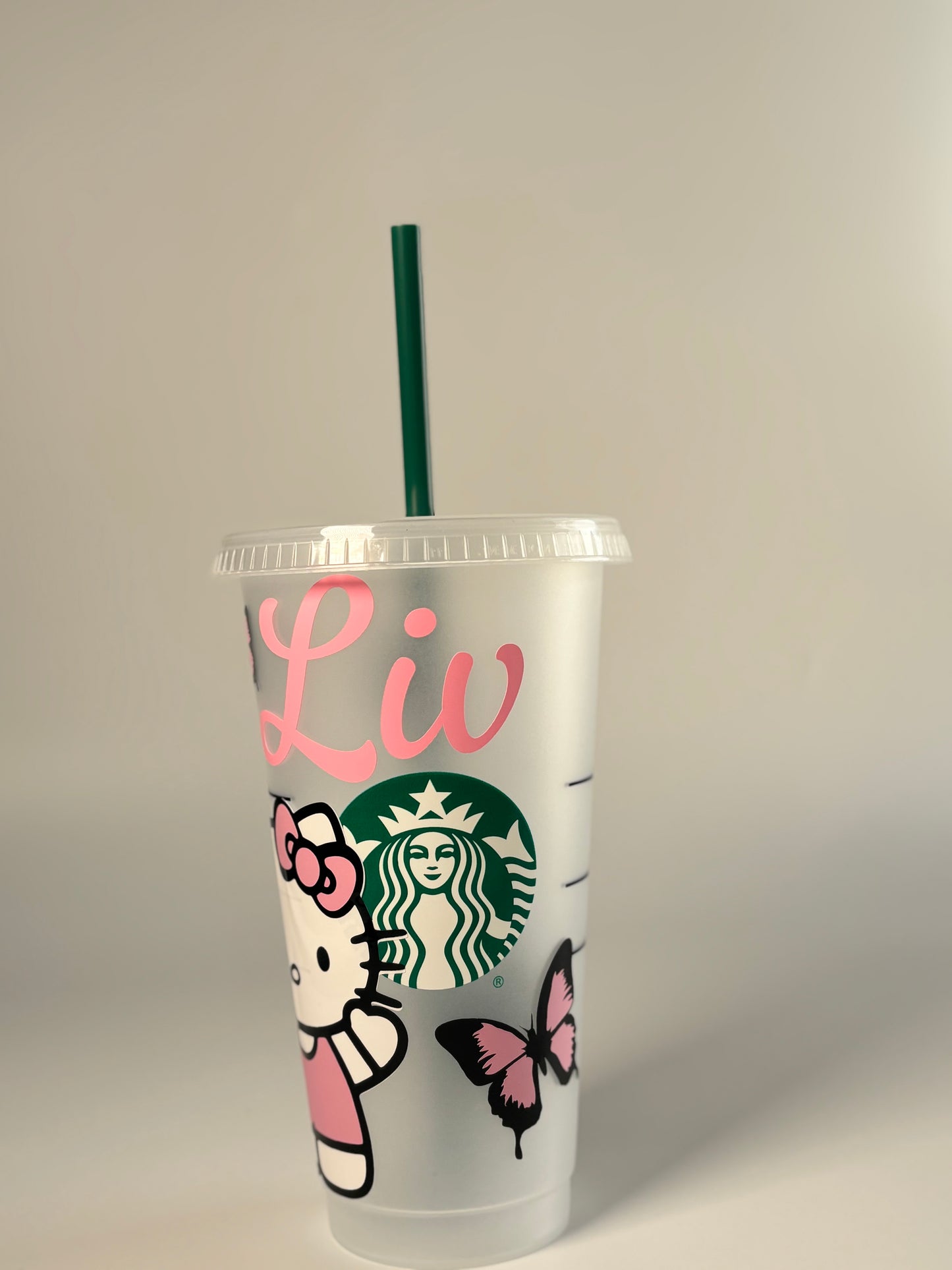 Personalised Hello Kitty Starbucks Cup