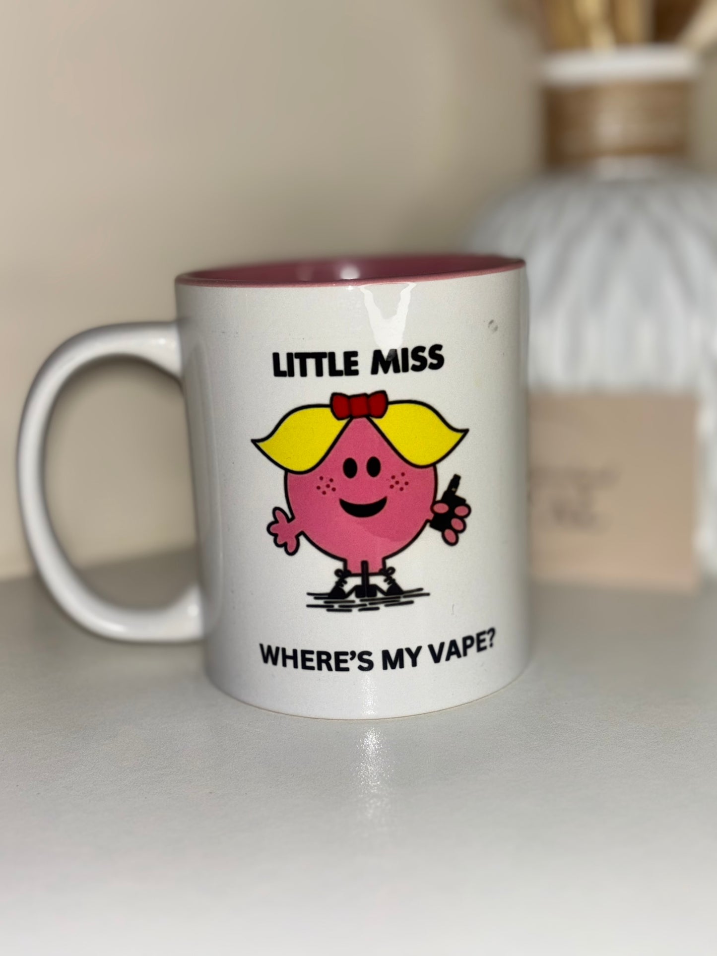 Little Miss ‘Where’s my vape’ Mug