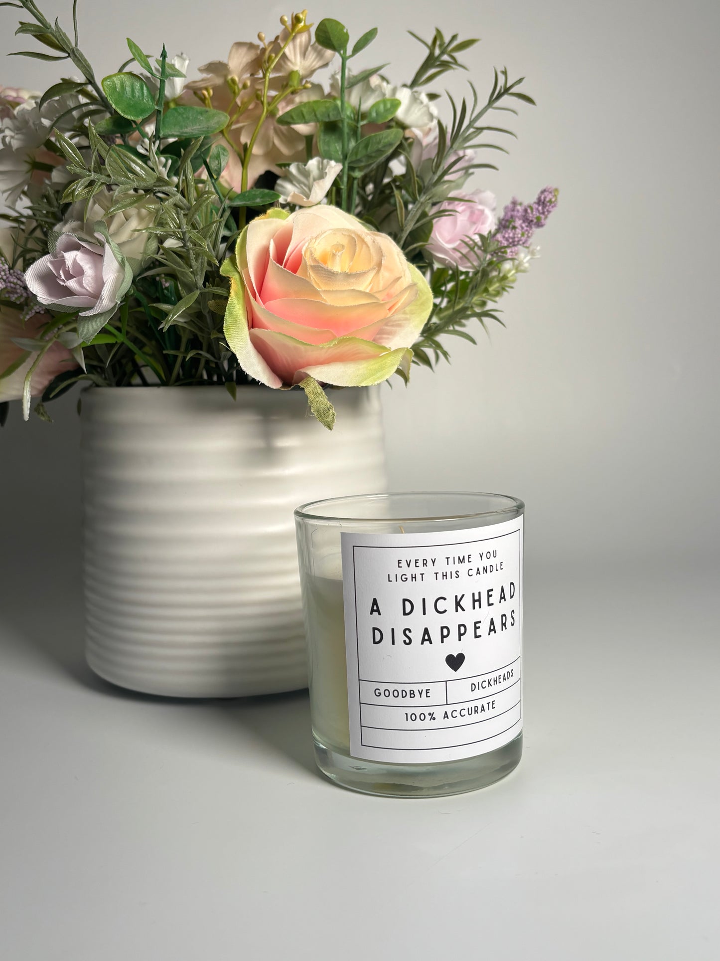 A D’head Disappears Candle