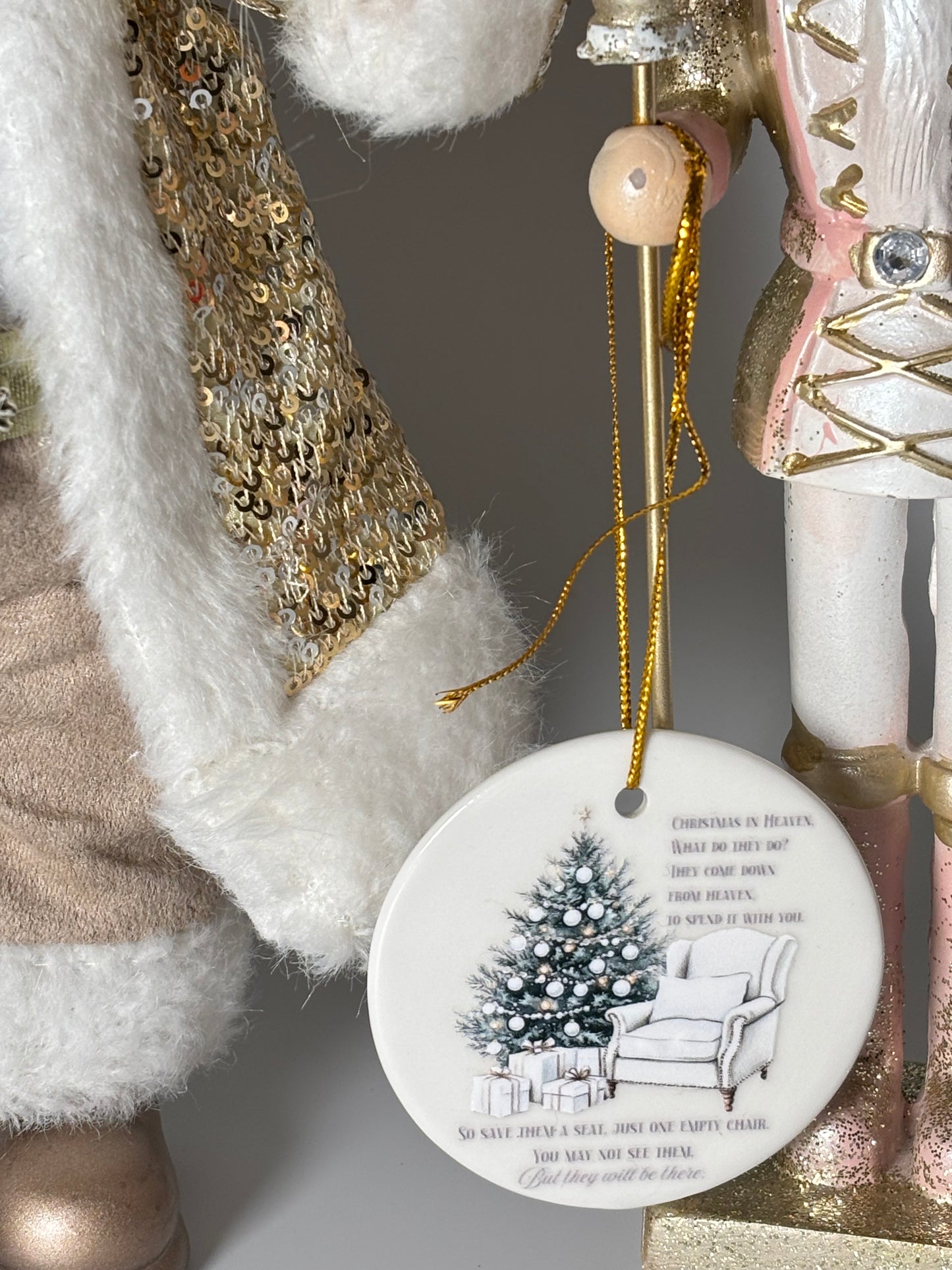 Christmas in Heaven” Memorial Ceramic Bauble