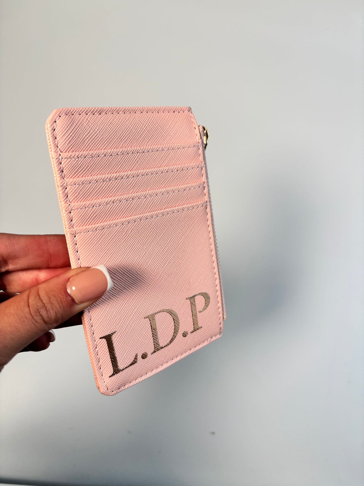 Personalised Initials Card Holder