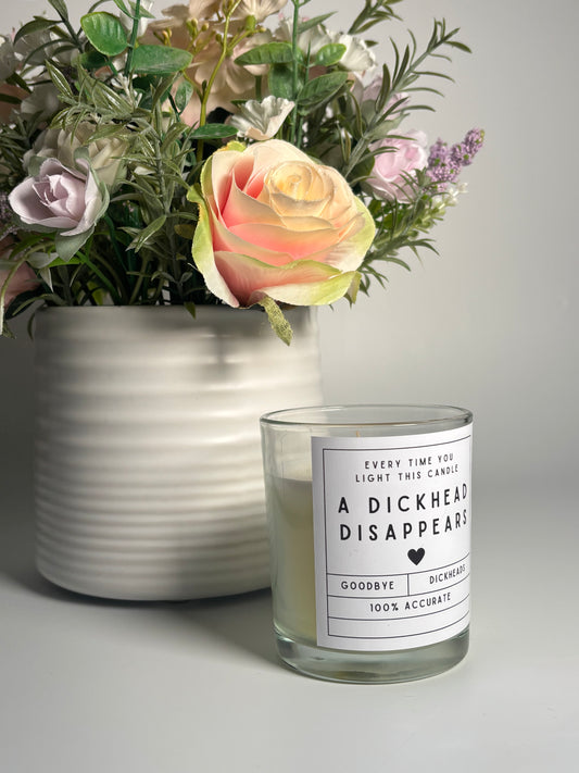 A D’head Disappears Candle