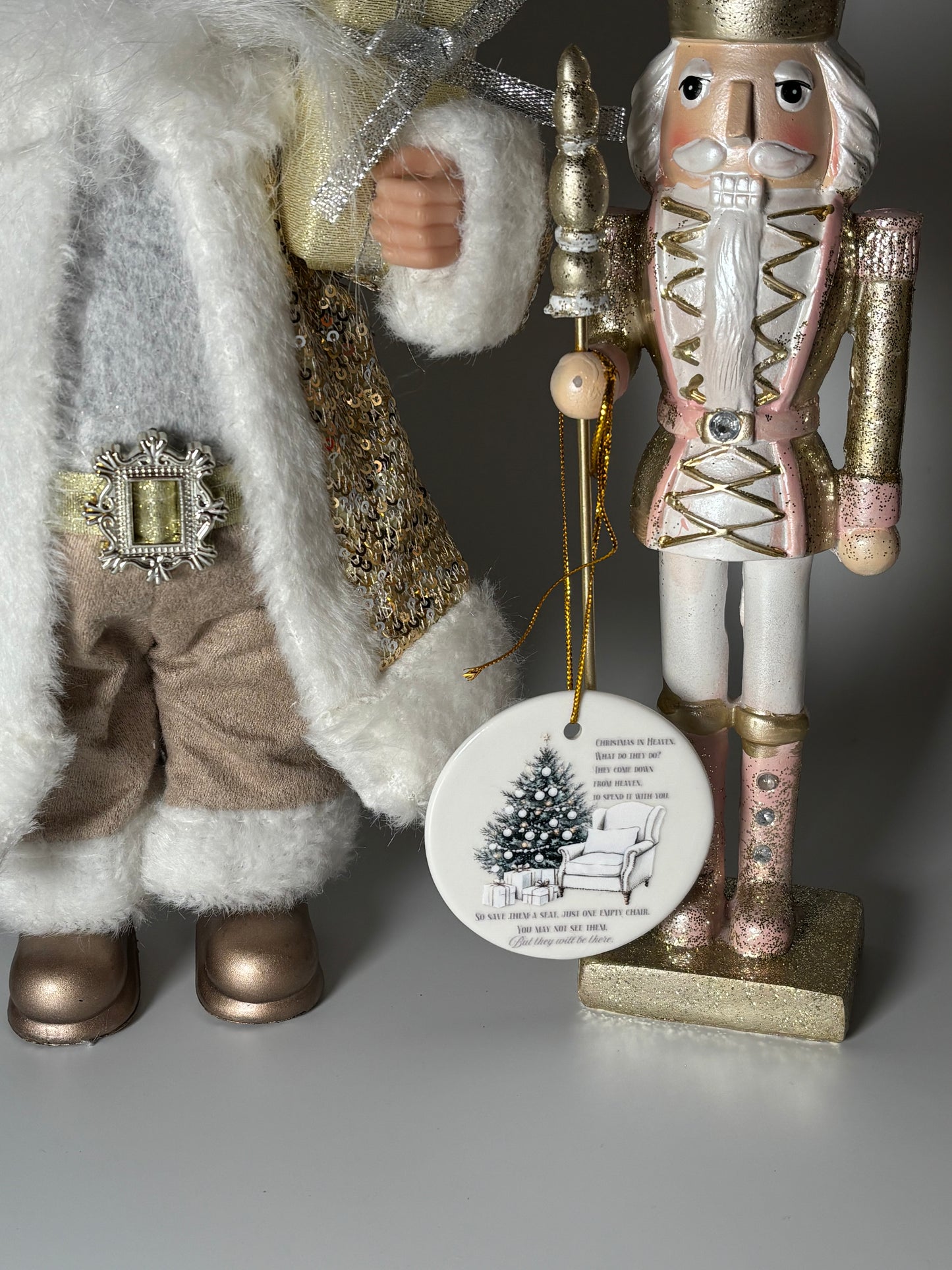 Christmas in Heaven” Memorial Ceramic Bauble