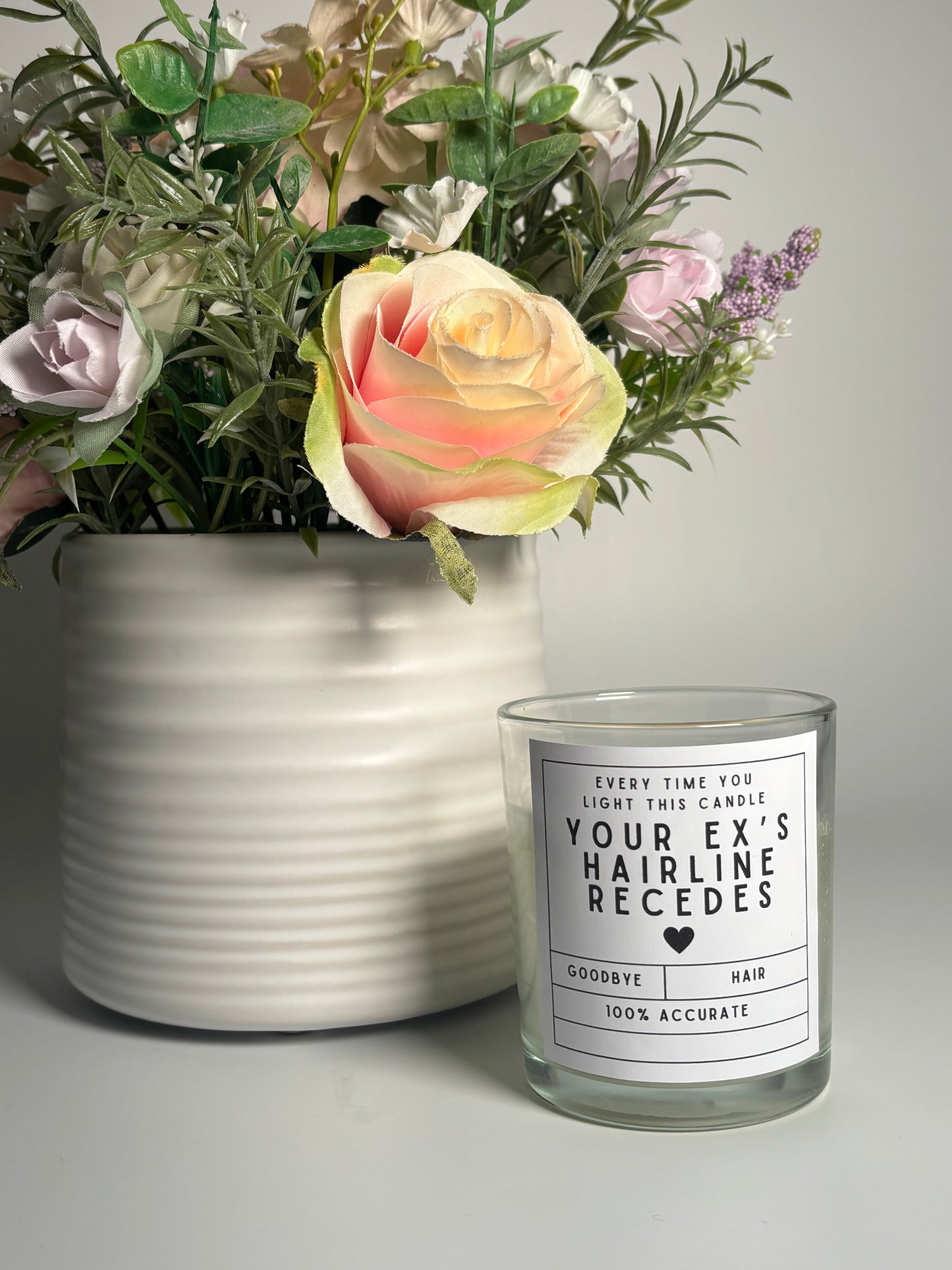 Your Ex’s Hairline Candle