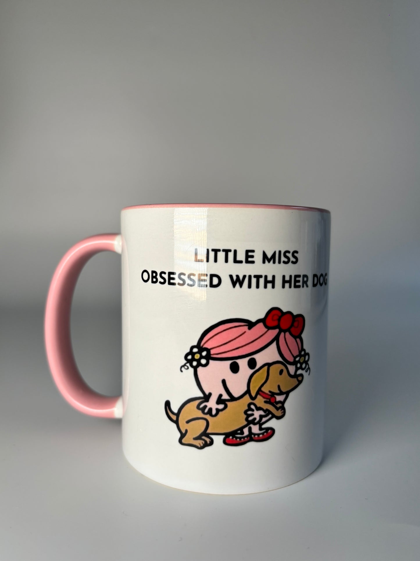 Little Miss ‘Obsessed with her dog’ Mug