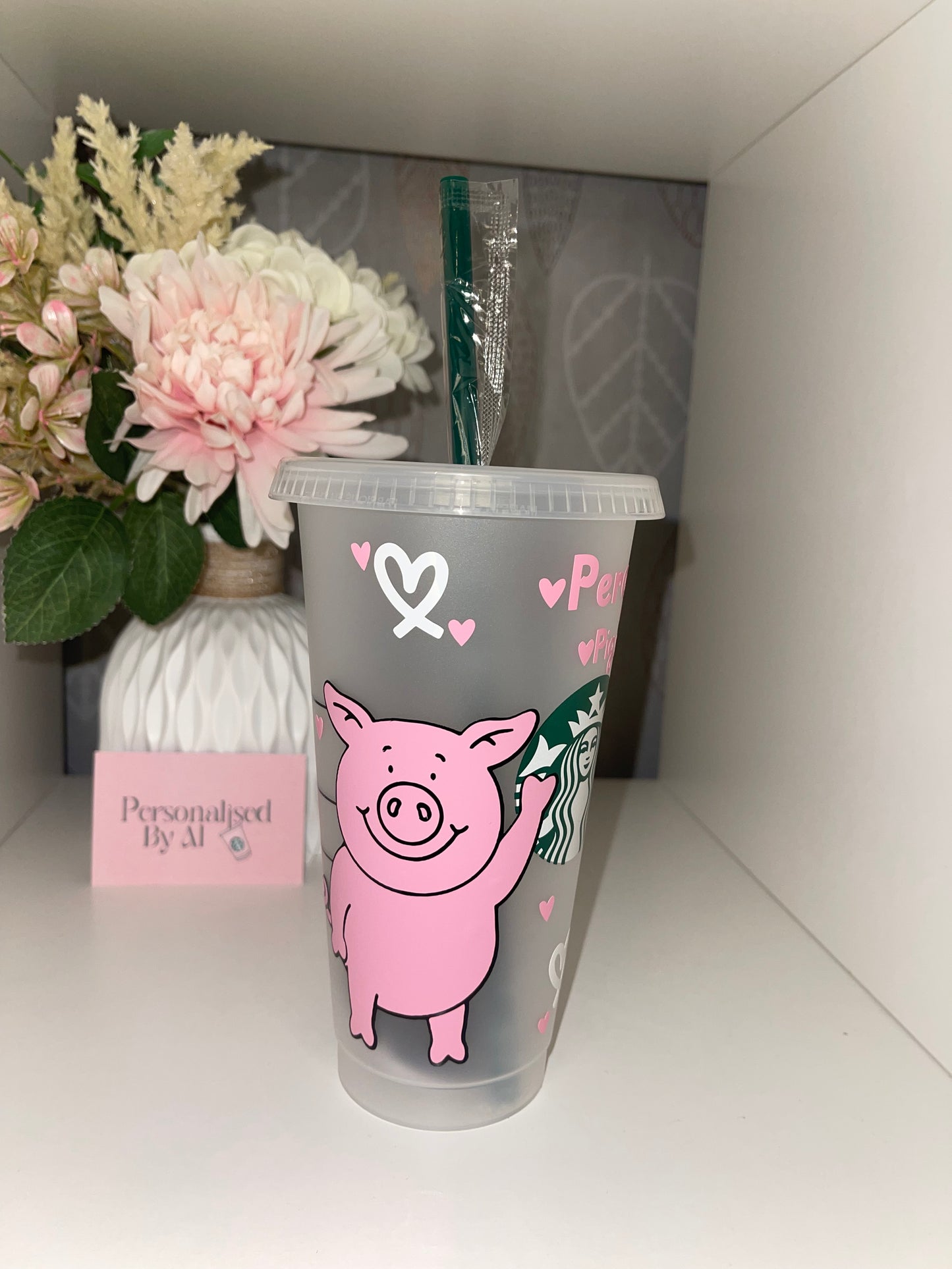 Personalised Starbucks Cup – Percy-Inspired Design