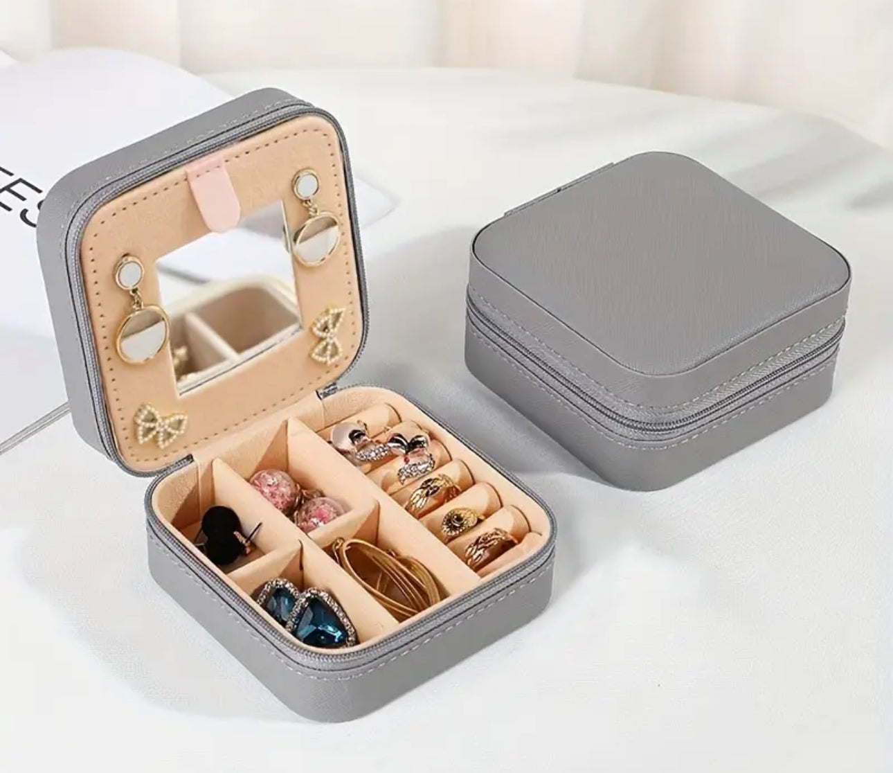 Personalised Mini Travel Jewellery Box
