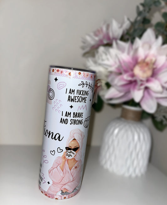 Self Love Affirmations 20oz Insulated Tumbler