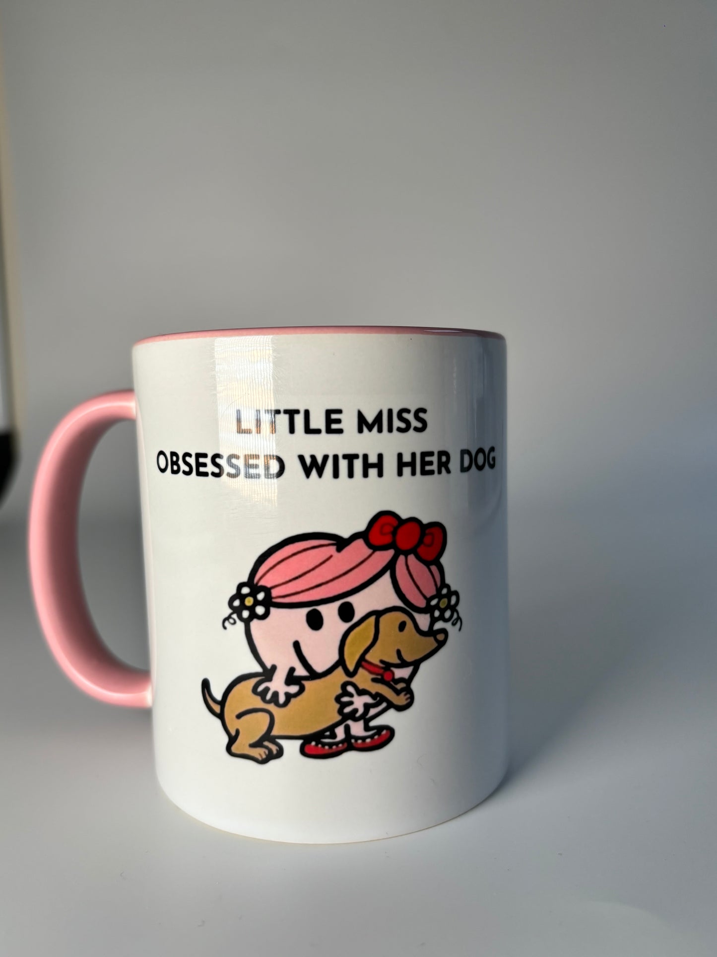 Little Miss ‘Obsessed with her dog’ Mug