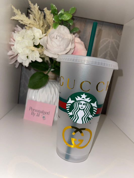Personalised GG inspired Starbucks Cup