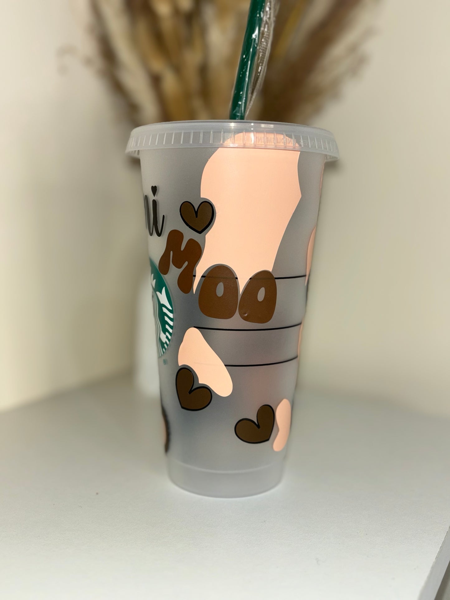 Highland Cow Personalised Starbucks Cup