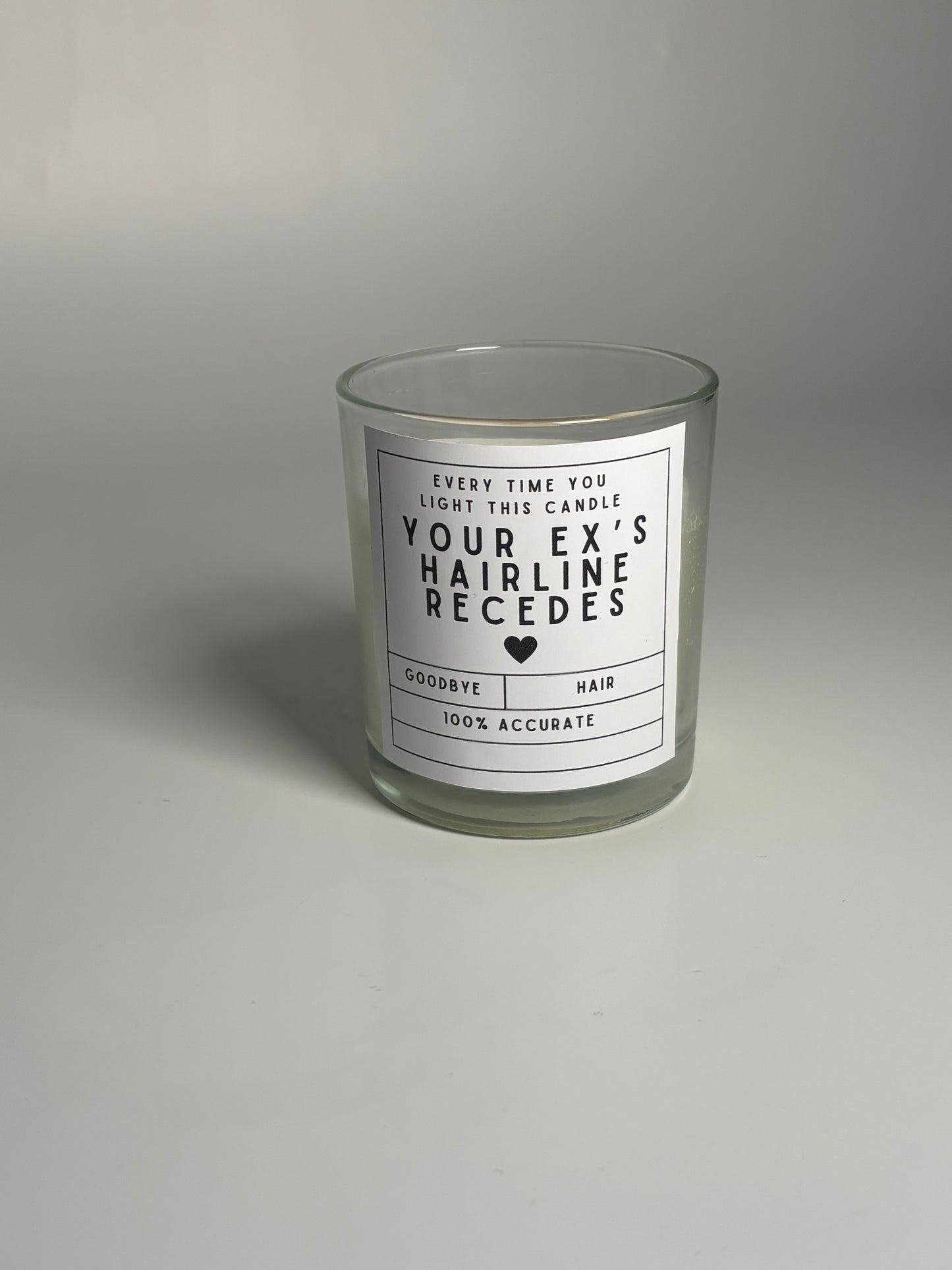 Your Ex’s Hairline Candle