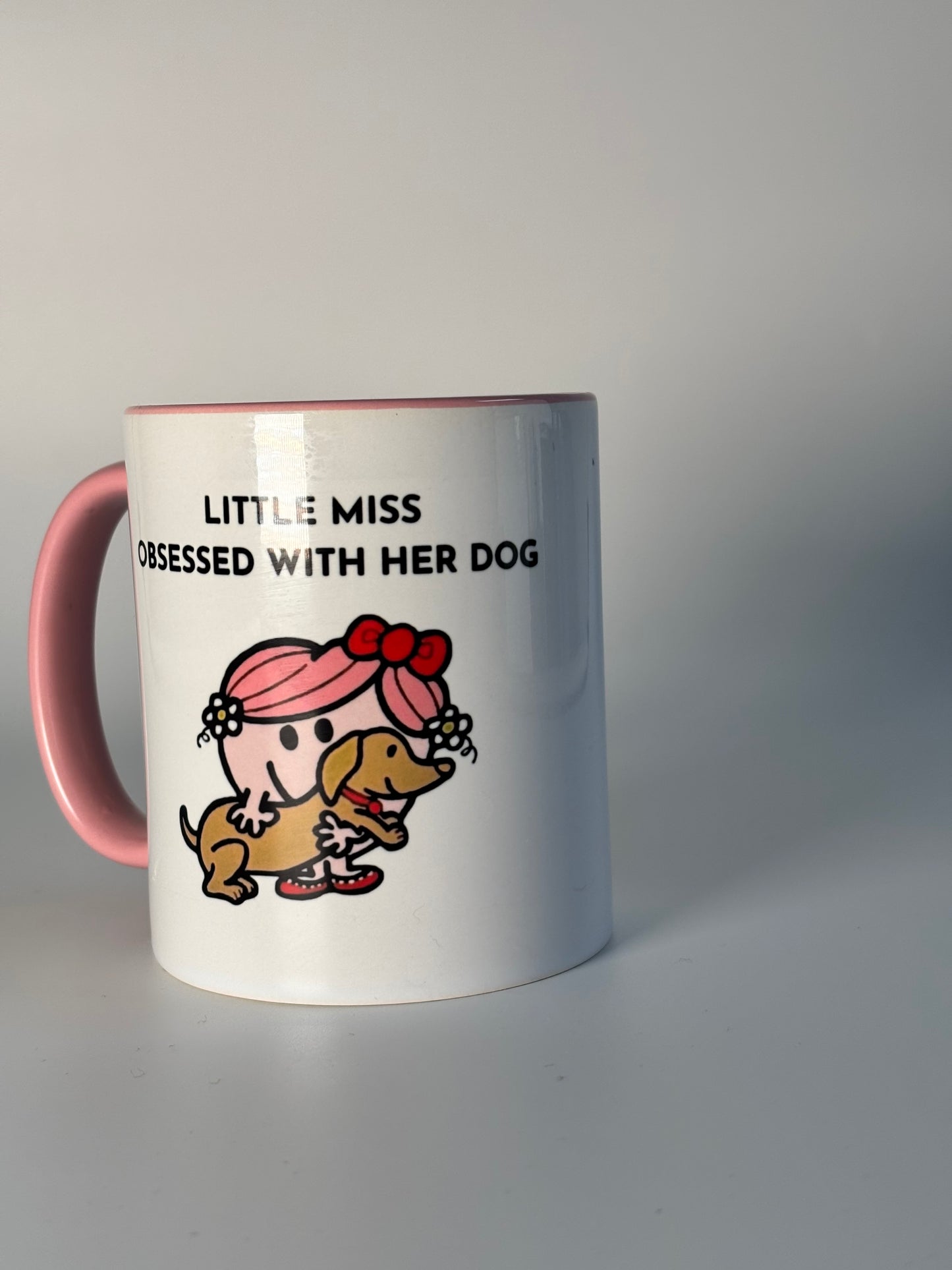 Little Miss ‘Obsessed with her dog’ Mug
