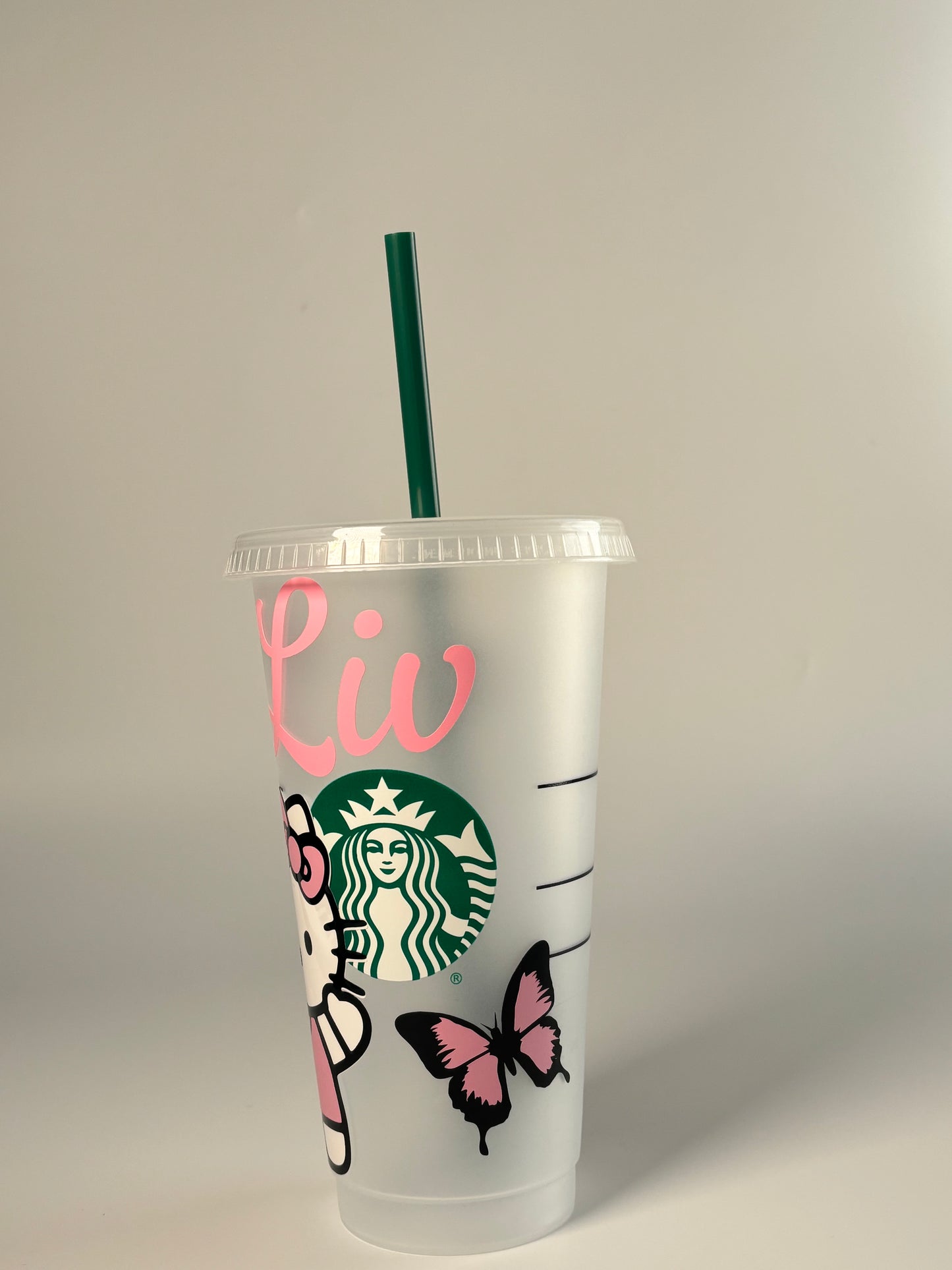 Personalised Hello Kitty Starbucks Cup