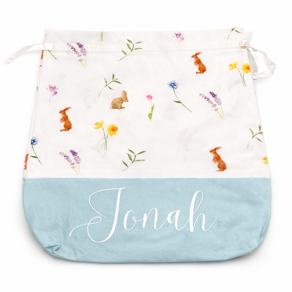 Personalised Easter Bunny Drawstring Bag