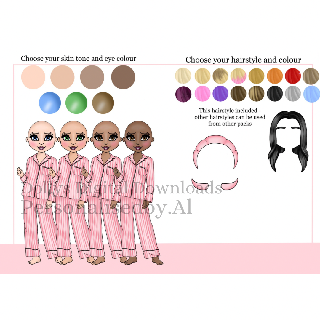 Personalised Dolly Cold Cup Bundle