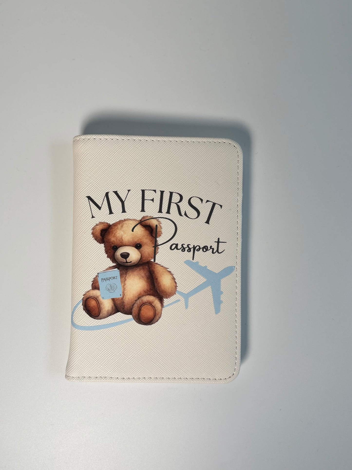 Children’s Passport Holder – “My First Passport” Travel Cover for Boys & Girls