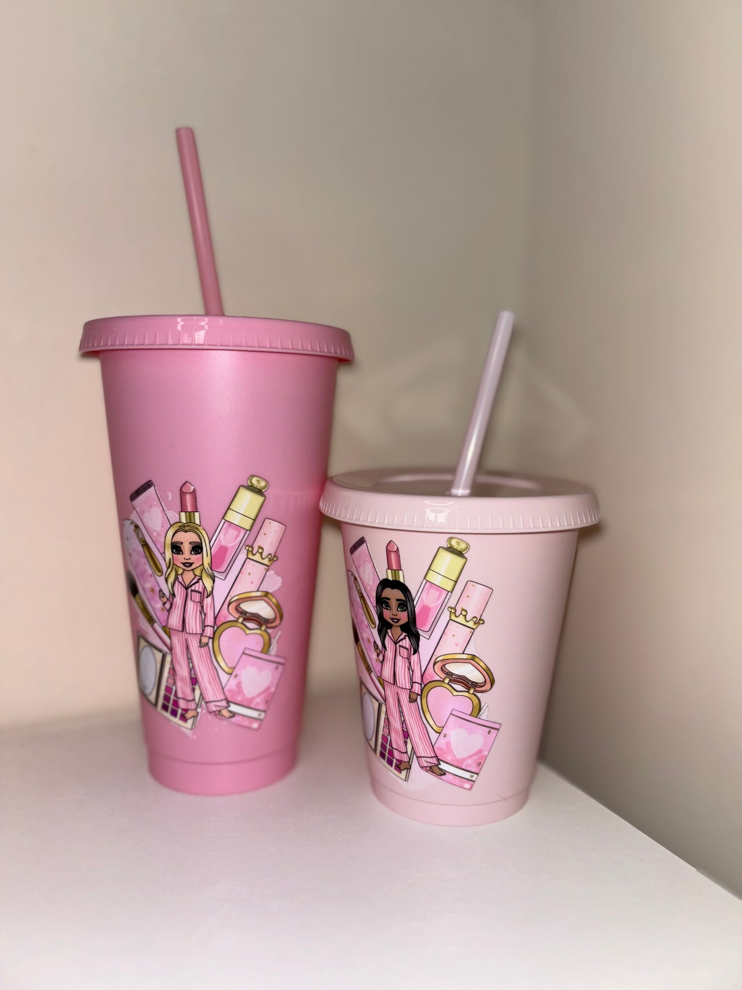 Personalised Dolly Cold Cup Bundle