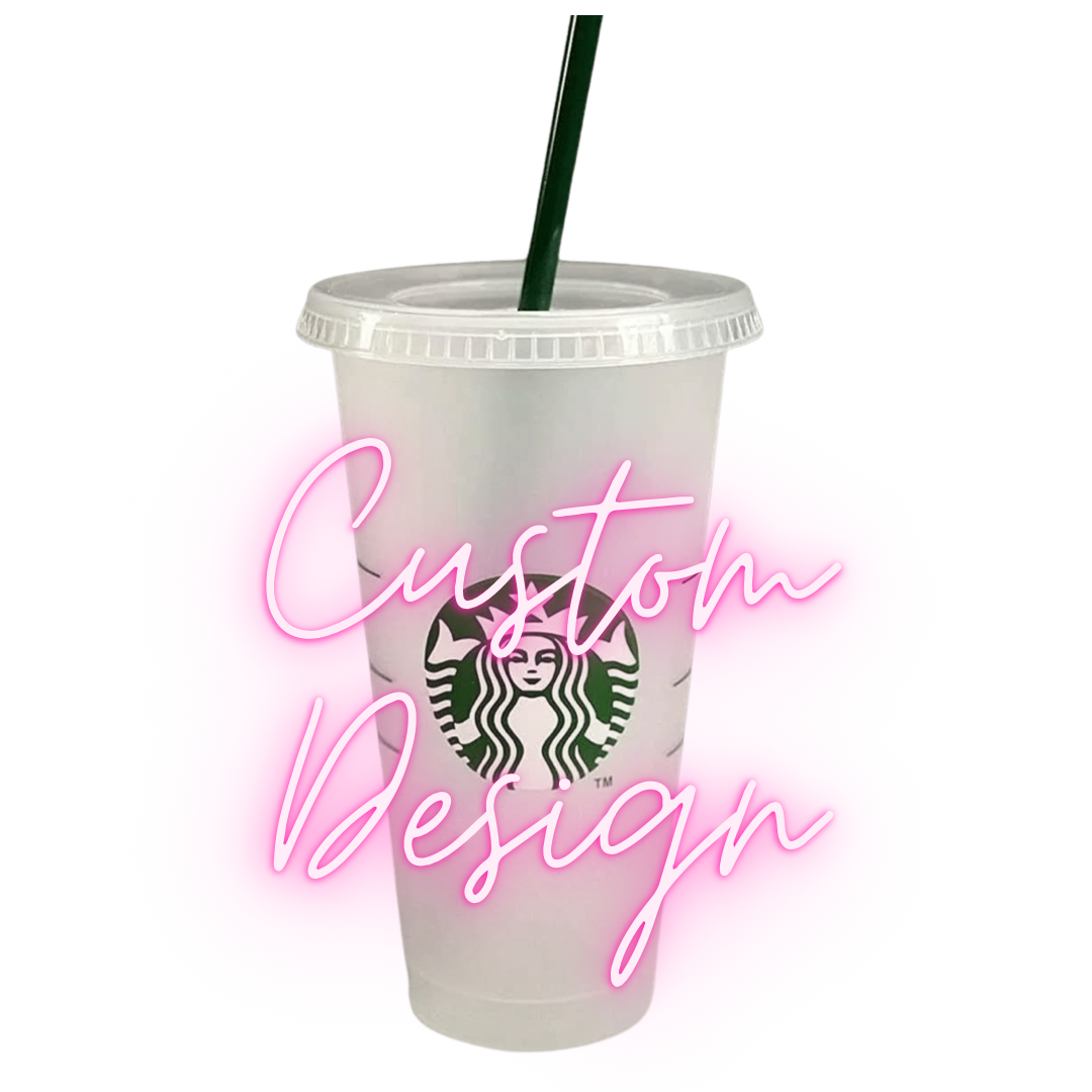✨CUSTOM DESIGN Starbucks Cup✨