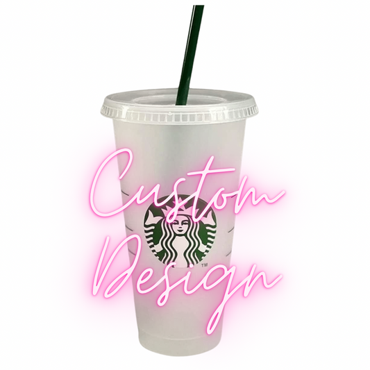 ✨CUSTOM DESIGN Starbucks Cup✨
