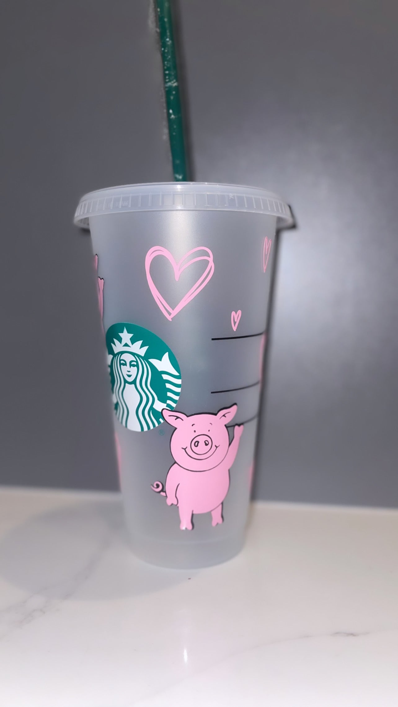 Personalised Little Percy Starbucks Cup