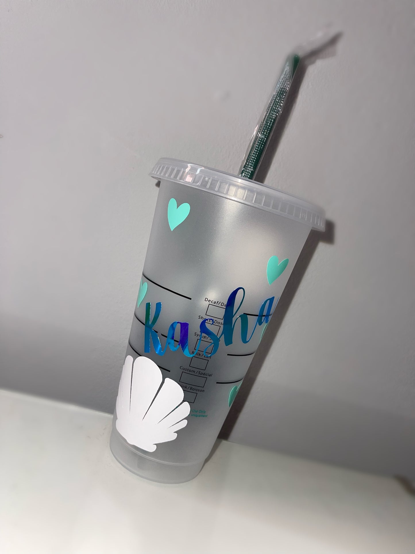Personalised Little Mermaid Starbucks Cup