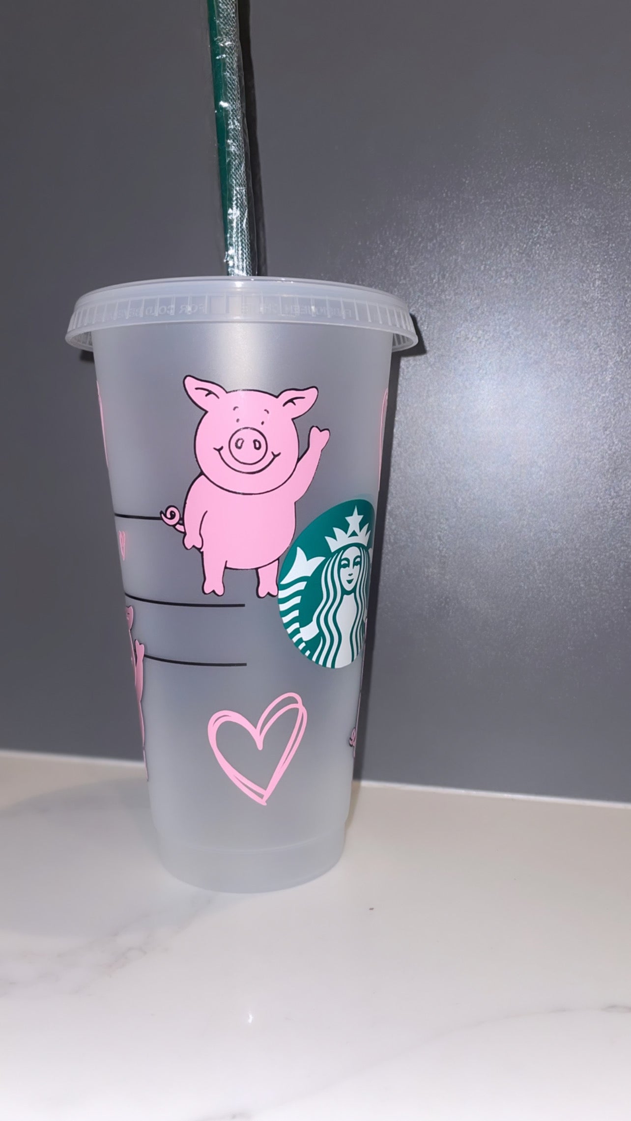 Personalised Little Percy Starbucks Cup