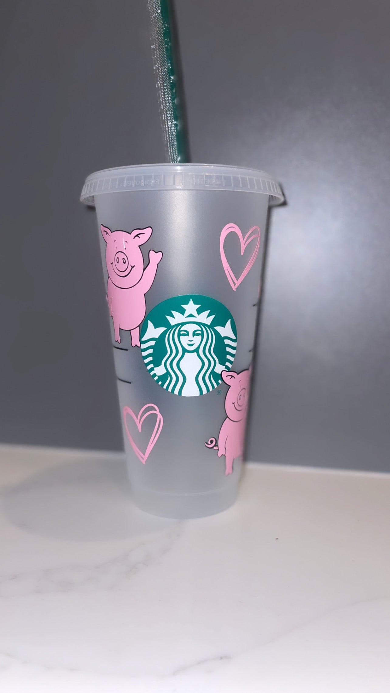 Personalised Little Percy Starbucks Cup
