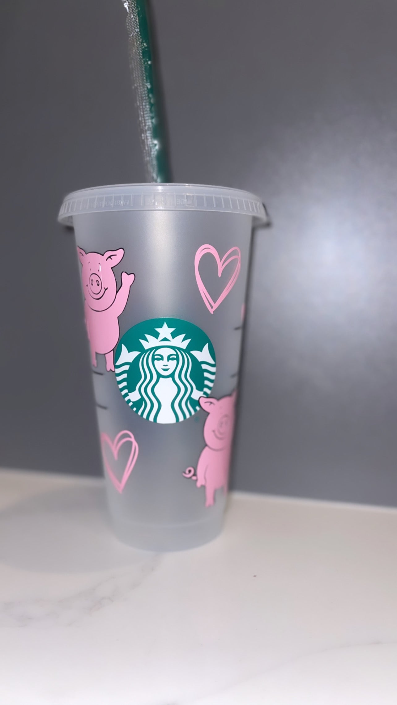 Personalised Little Percy Starbucks Cup